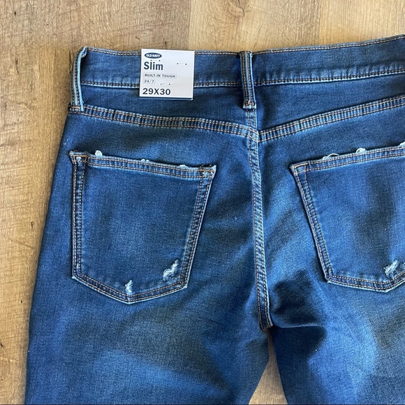 NWT Old Navy | Slim Built-In Tough Flex Jeans - Picture 6 of 7